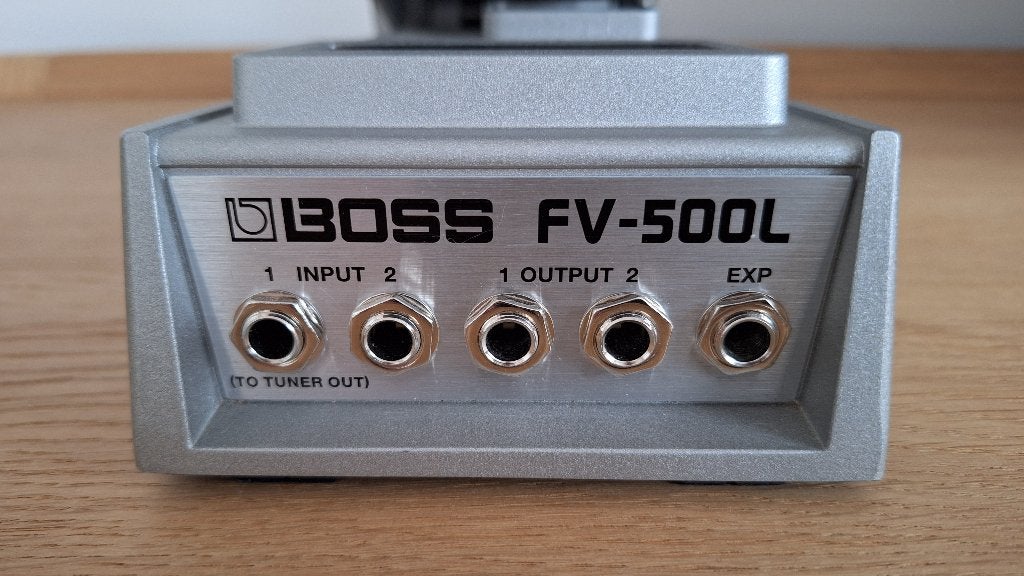 Pédale de volume Boss FV500L état nickel., Musique & Instruments, Enlèvement ou Envoi, Comme neuf, Volume