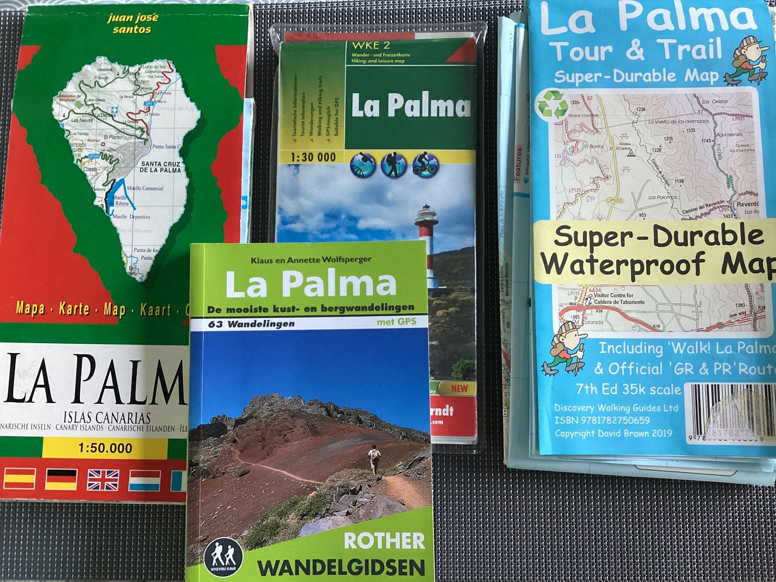 Guide touristique de La Palma +cartes, Enlèvement ou Envoi, Comme neuf