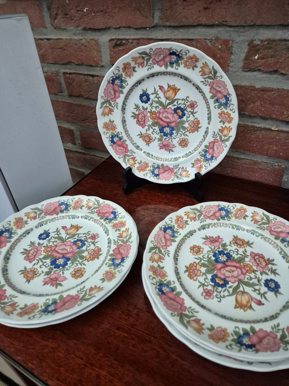 6 assiettes Alfares Pontesampaio, Enlèvement ou Envoi