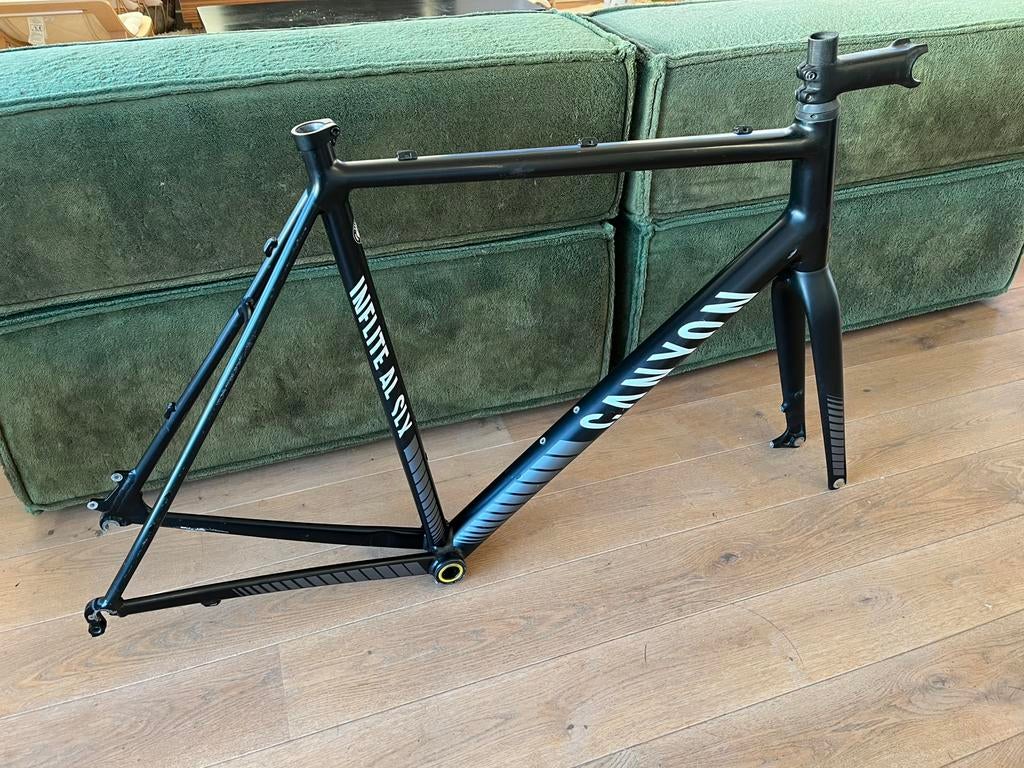canyon inflite cx aluminium cross/gravel frame, Fietsen en Brommers, Ophalen of Verzenden, Gebruikt, Frame