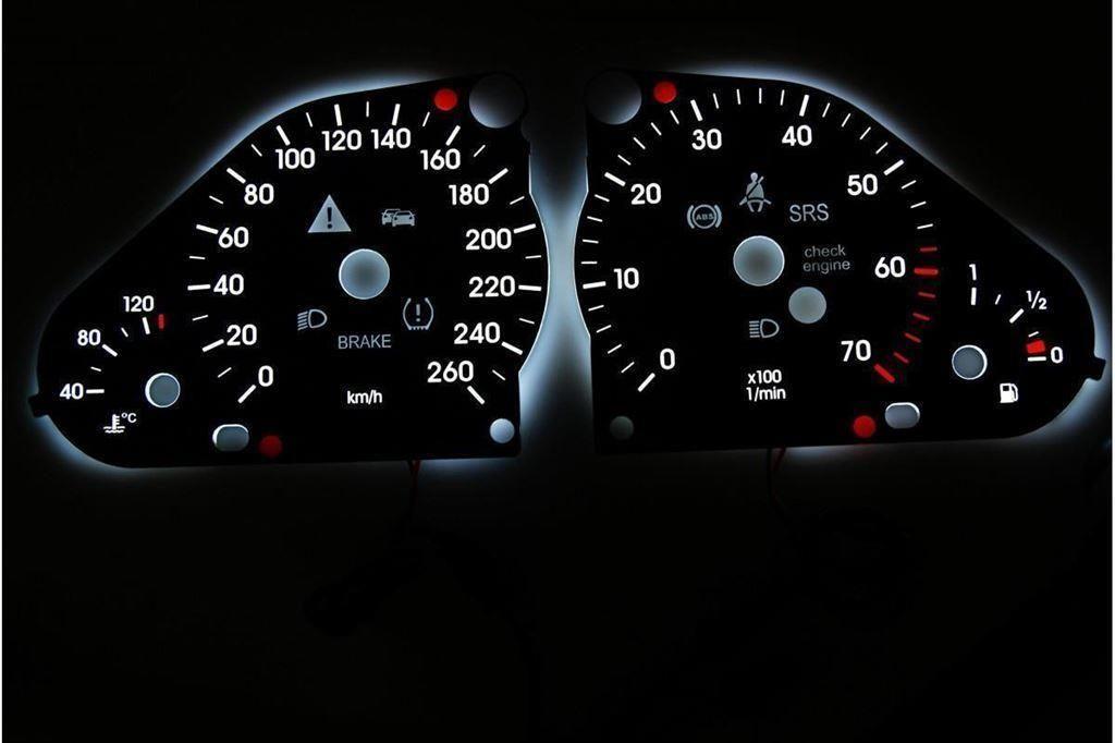 Mercedes C-klasse W203 - Indiglo Tellerplaten, Ophalen of Verzenden