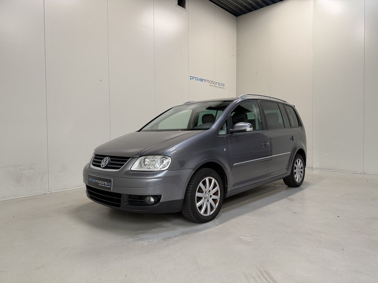 Volkswagen Touran 2.0 TDI Autom. 7 PL - GPS - Goede Staat!, 4 deurs, Zwart, 4 cilinders, 0 kg