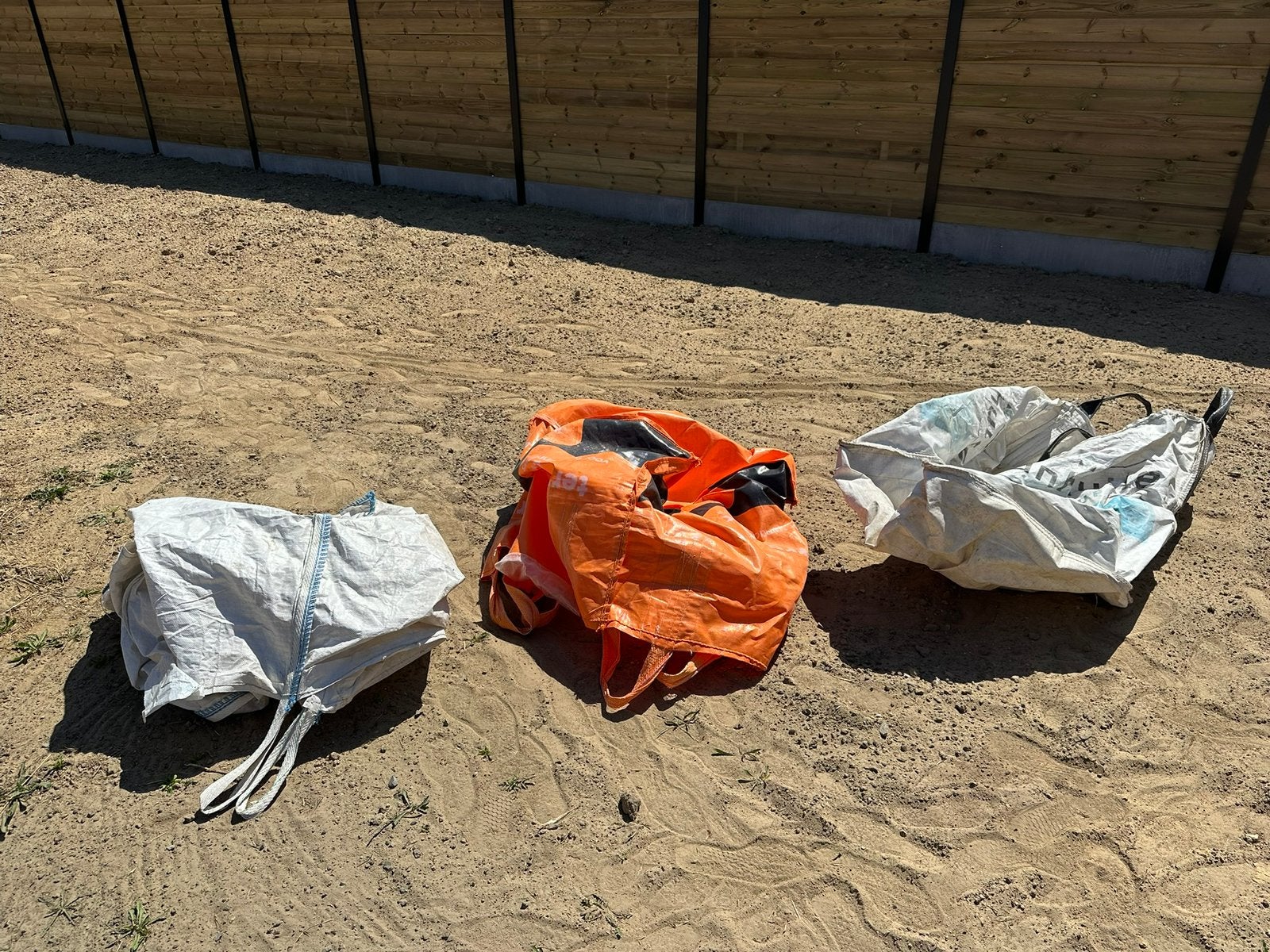 Bigbag 1000kg, Ophalen