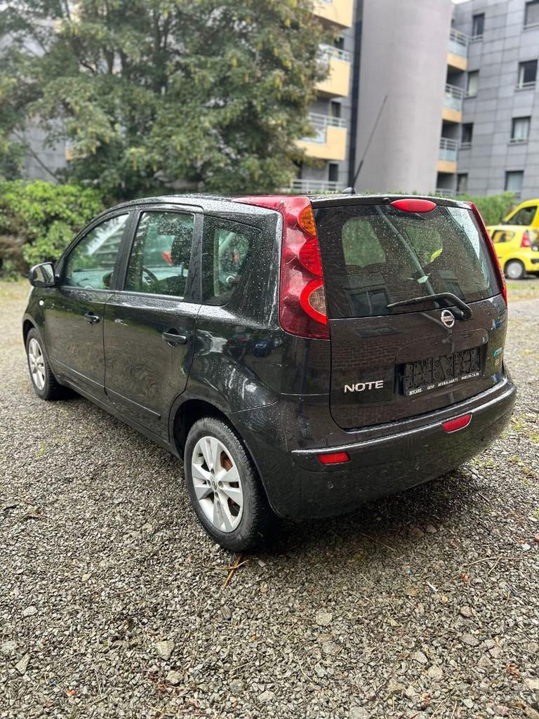 Nissan Note (bj 2010), Auto's, Euro 5, Gebruikt, 65 kW, Zwart