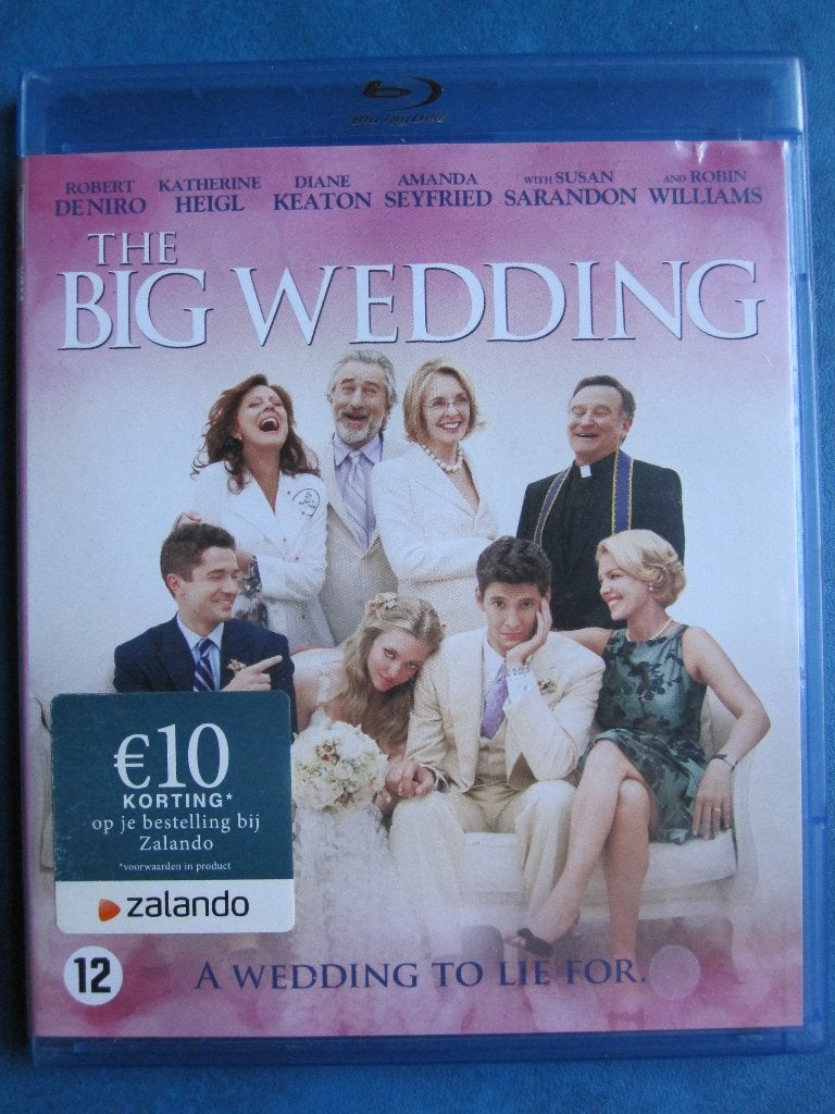 The Big Wedding (2013) BLU-RAY, Cd's en Dvd's, Blu-ray, Engels, Nederlands, Film, Ophalen of Verzenden