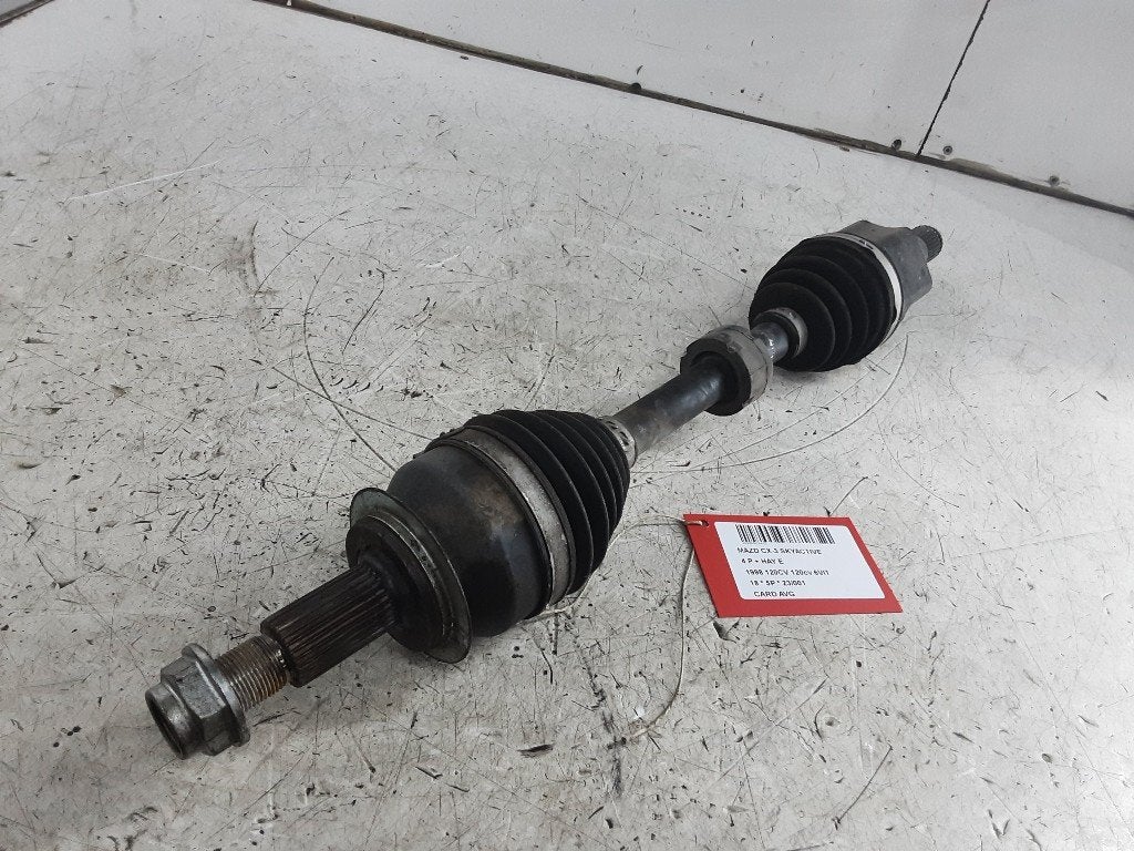 CARDAN AVANT GAUCHE (TRANSMISSION) Mazda CX-3 (DJ / DK), Mevr. I. Hauben, Mazda, Utilisé, Rue de l'Espoir 34 34
4030  GRIVEGNÉE, BE
