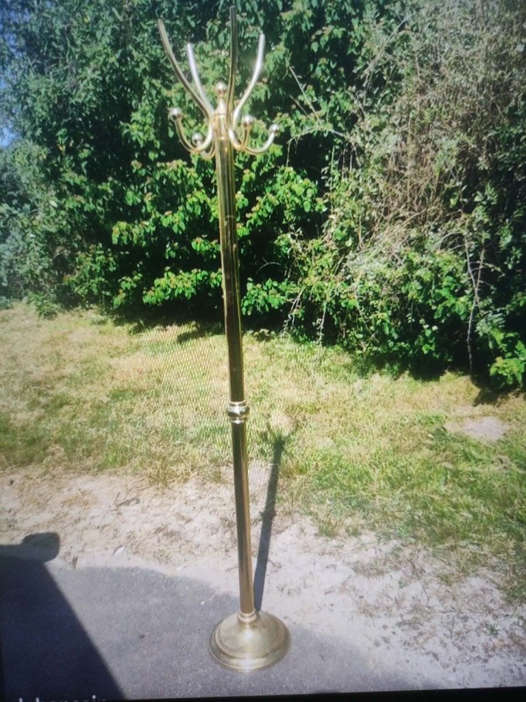 Vintage kapstok metaal koper messing., Ophalen