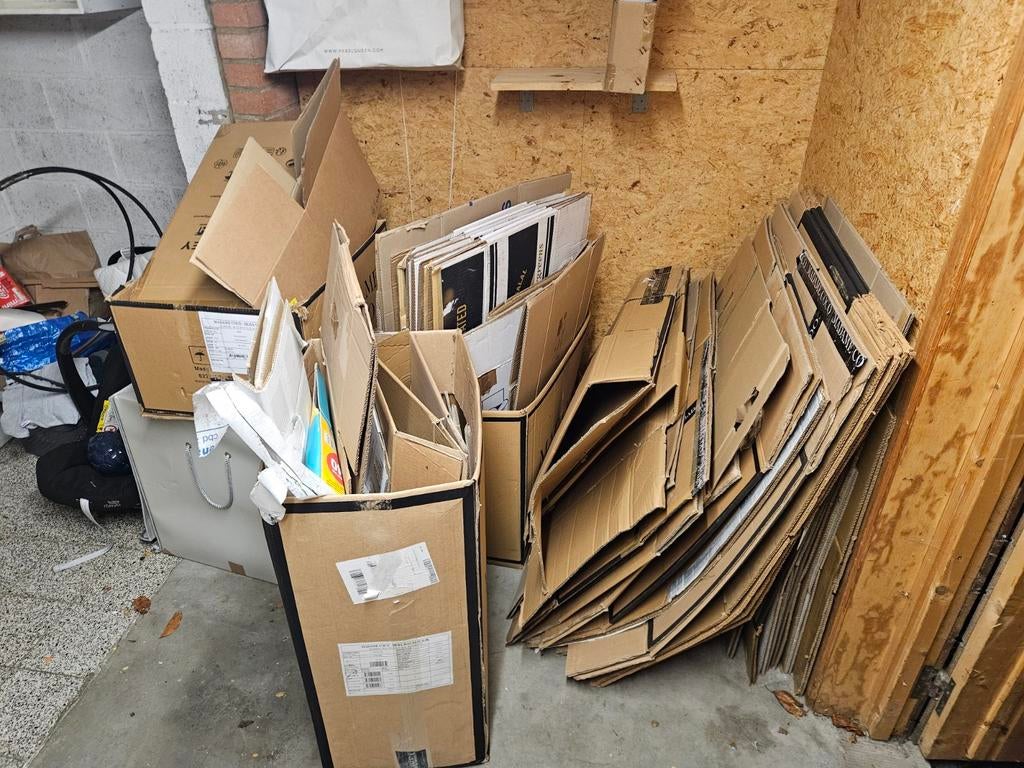 Verhuisdozen, Doe-het-zelf en Bouw, Ophalen, Gebruikt, Bak of Kist