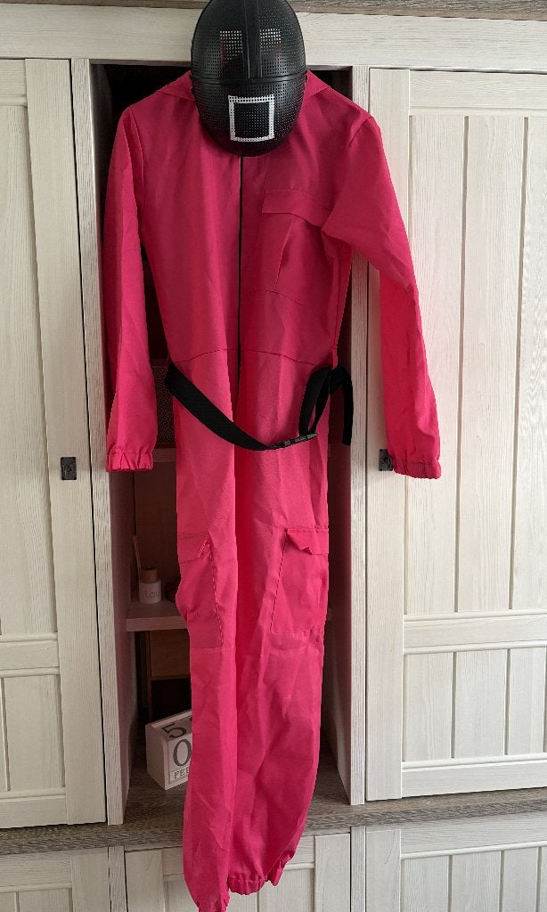 Pak Squidgame, maat M, Ophalen of Verzenden, Zo goed als nieuw, Maat 48/50 (M), Kleding