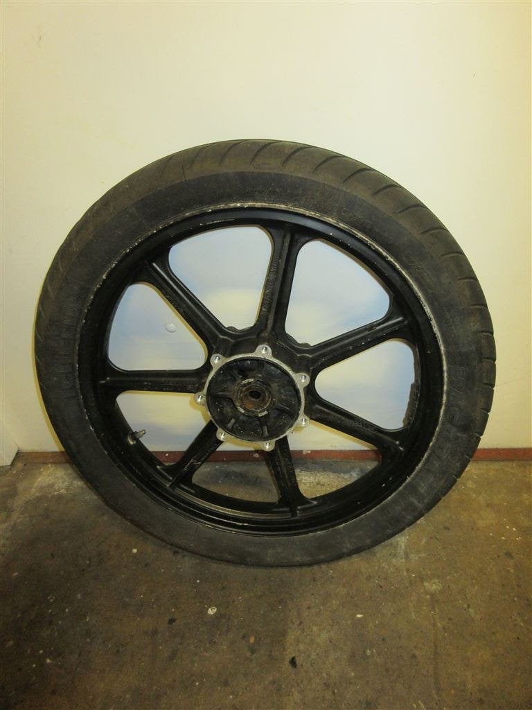 Kawasaki GT550 voorwiel voorvelg 19\" KZ550 Z550GT LTD550 CS, Ophalen of Verzenden, Gebruikt