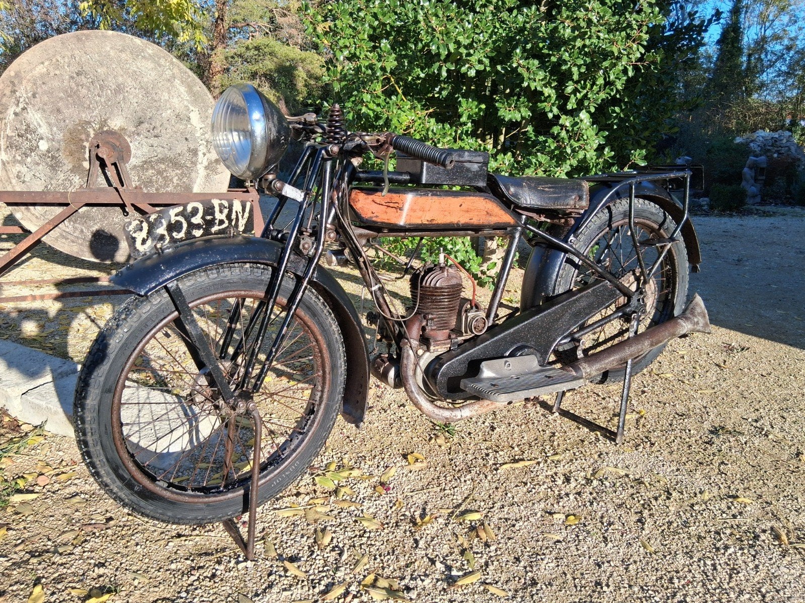 Thomann 250cc 1927 entretube, Motos