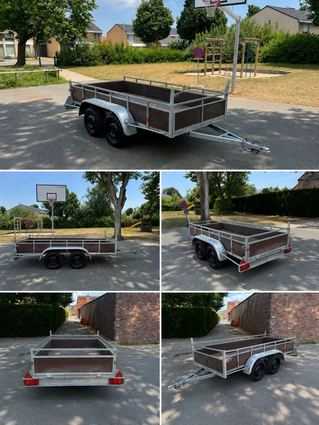 Remorque BW-Trailers 300x130, Enlèvement, Comme neuf