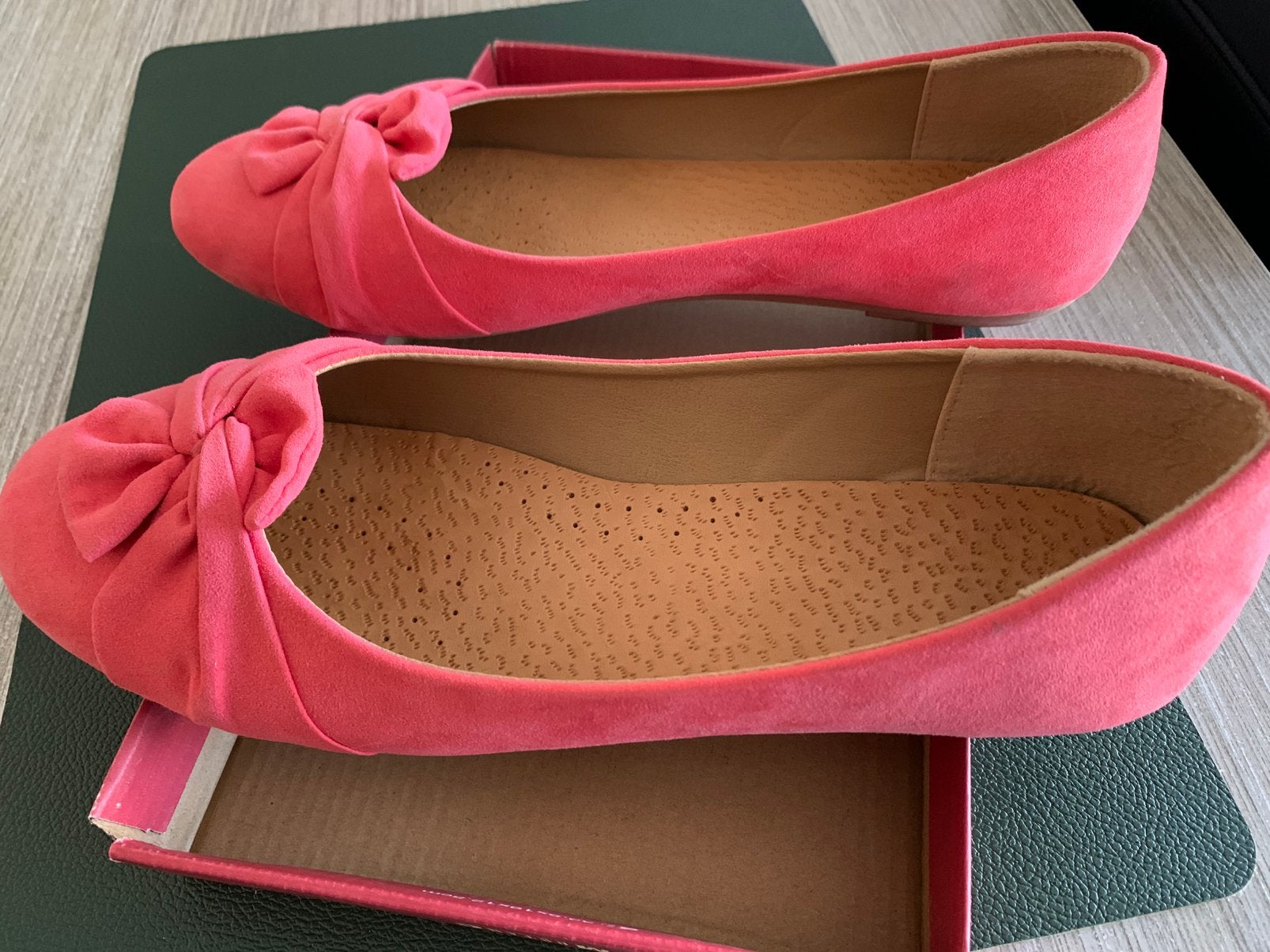 Roze ballerina maar 45, Ophalen, Ballerina's, Roze, Gedragen