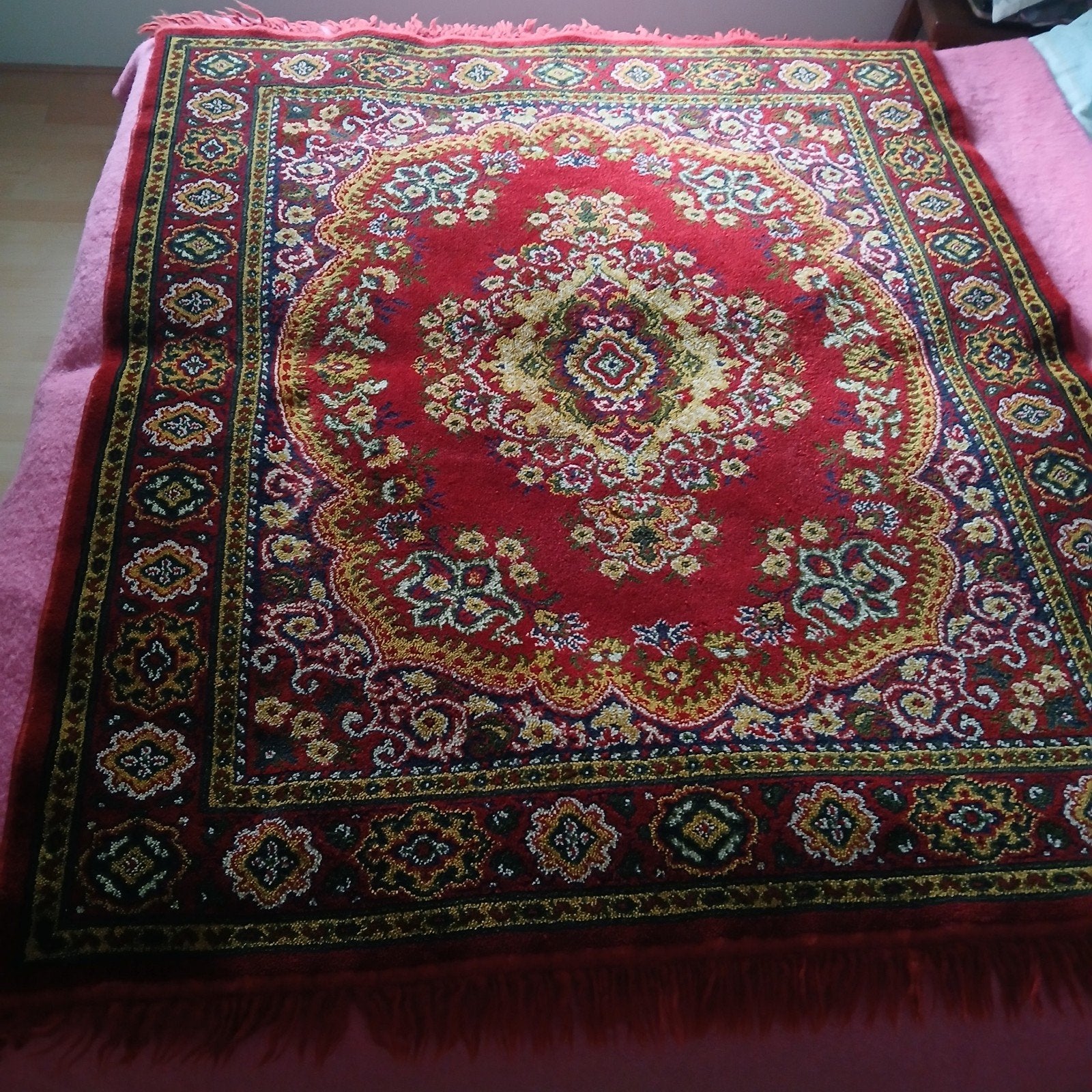 à vendre nappes persanes/pakistanaises, Maison & Meubles, Ameublement | Tapis & Moquettes, Enlèvement, Utilisé, Bleu