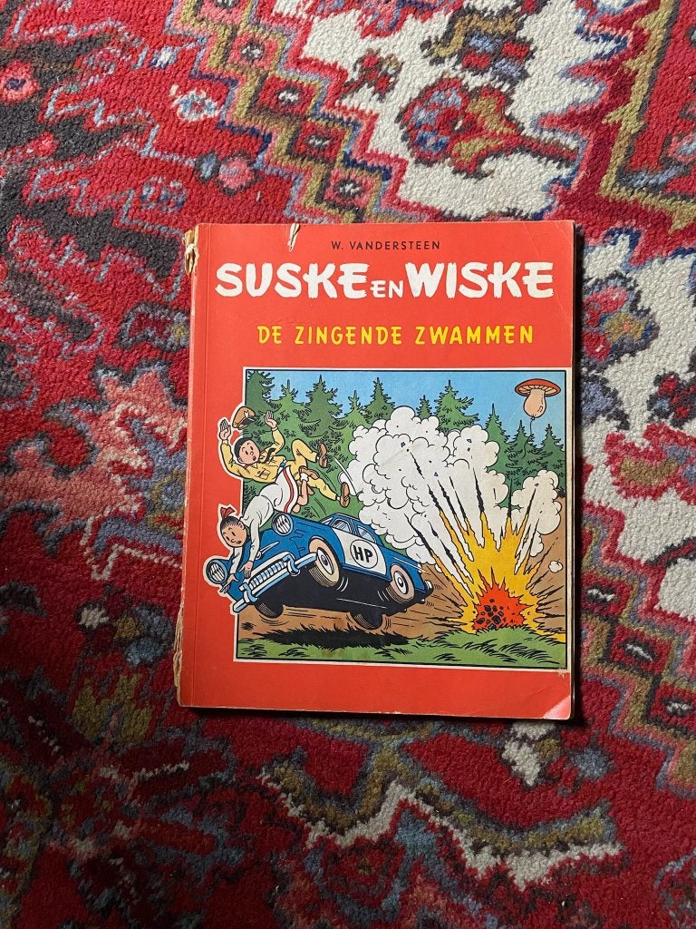 Suske en Wiske De zingende Zwammen, Ophalen, Gelezen