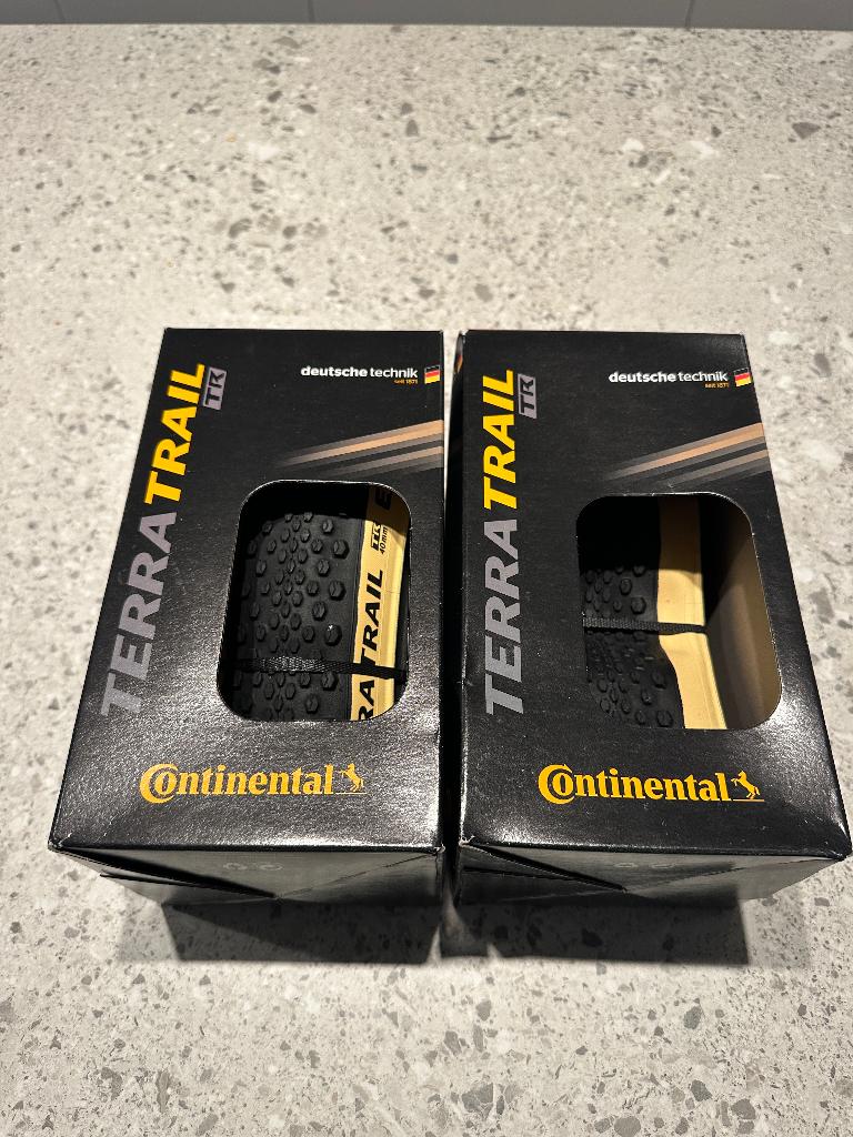2x Continental Terra Trail 40mm (nieuw!), Fietsen en Brommers, Ophalen of Verzenden, Nieuw, Gravelbike
