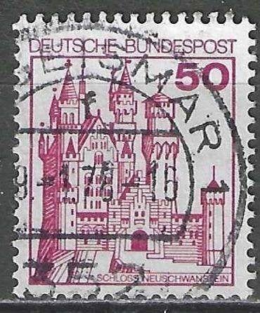 Duitsland Bundespost 1977 - Yvert 764A - Kastelen (ST), Postzegels en Munten, Postzegels | Europa | Duitsland, Verzenden, Gestempeld