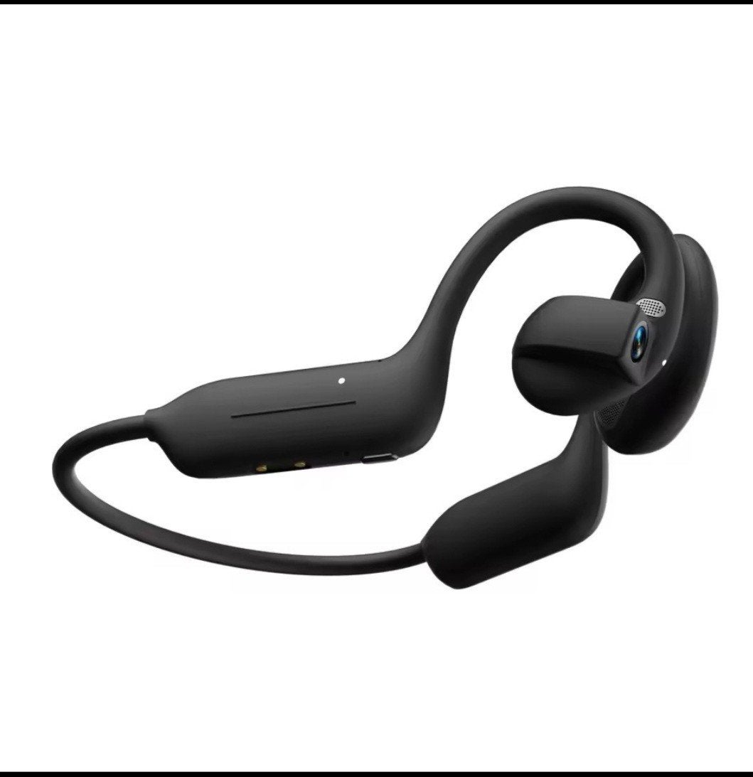 Bluetooth oortjes met camera en Ai, Enlèvement, Noir, Bluetooth