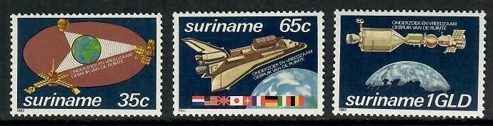 Suriname yvertnrs.: 839/41 postfris, Timbres & Monnaies, Enlèvement ou Envoi, Non oblitéré