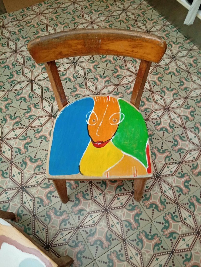 vintage kinderstoeltjes, Kinderen en Baby's, Ophalen, Gebruikt, Overige typen