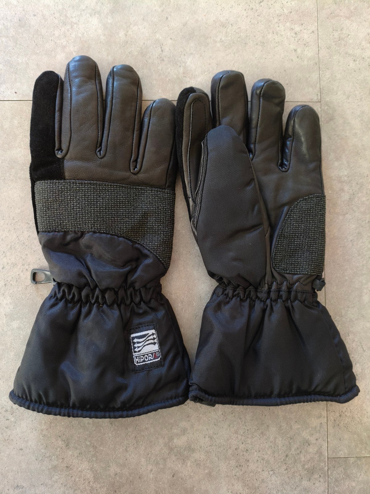 NIEUW:Waterdichte Winter-/Motorhandschoenen met Lederen palm, Motoren, Ophalen of Verzenden, Nieuw zonder kaartje, Handschoenen