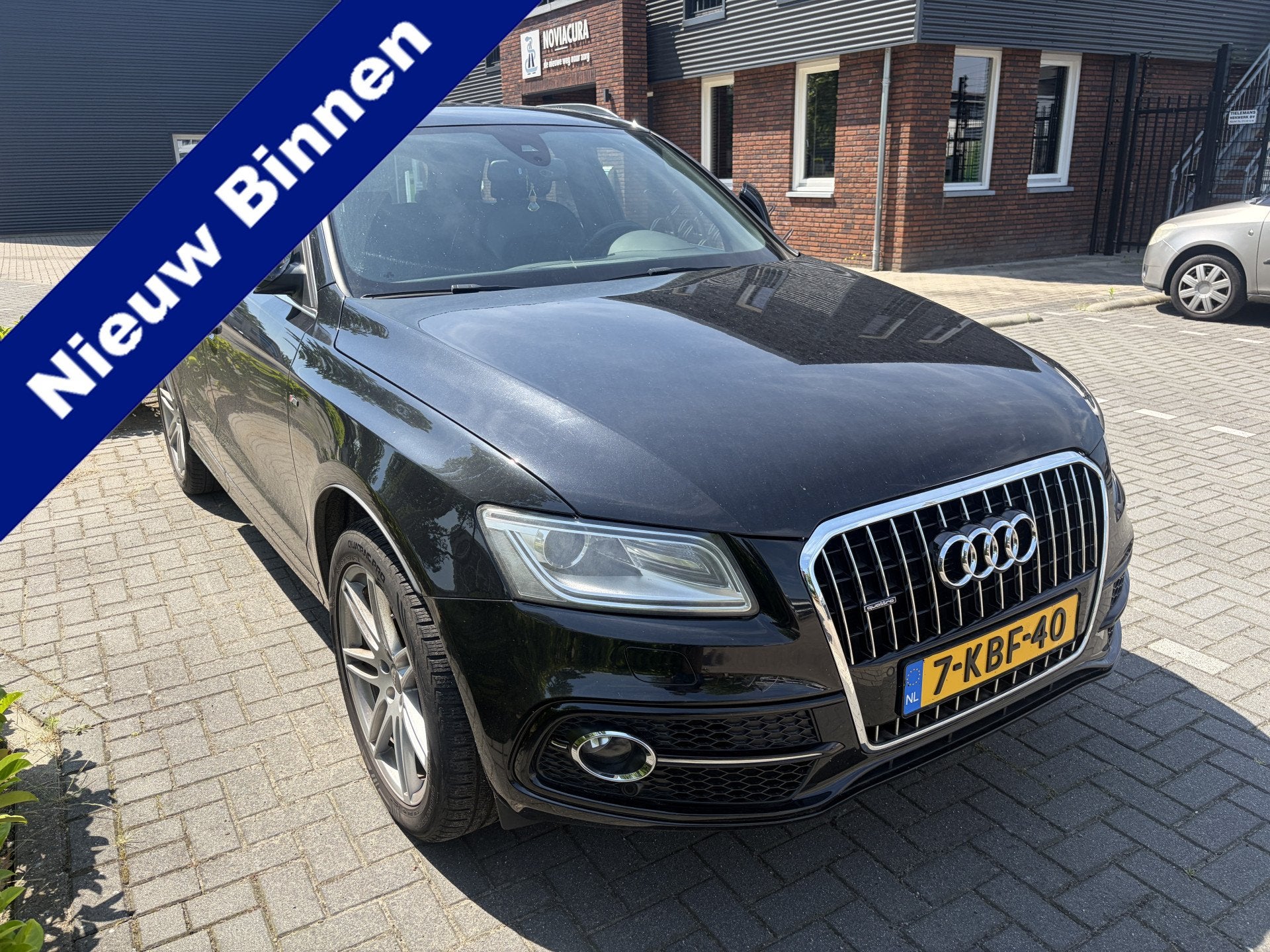 Audi Q5 2.0TFSI GEEN INRUIL MOGELIJK (automatique), Autos, Audi, Achat, Carnet d'entretien, Noir, 5 portes