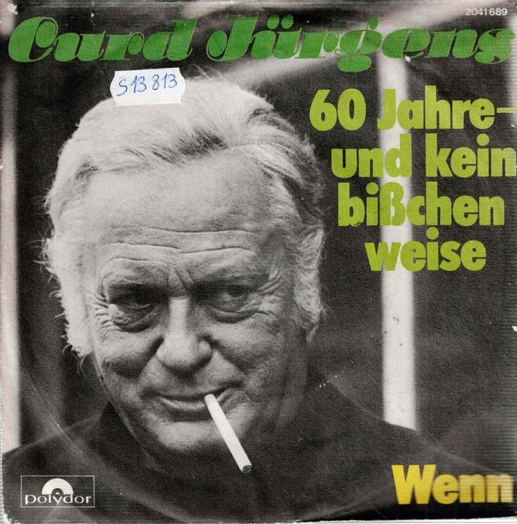Vinyl, 7 "   /  60 Jahre - Und Kein Bisschen Weise / Wenn, Ophalen of Verzenden, Overige formaten