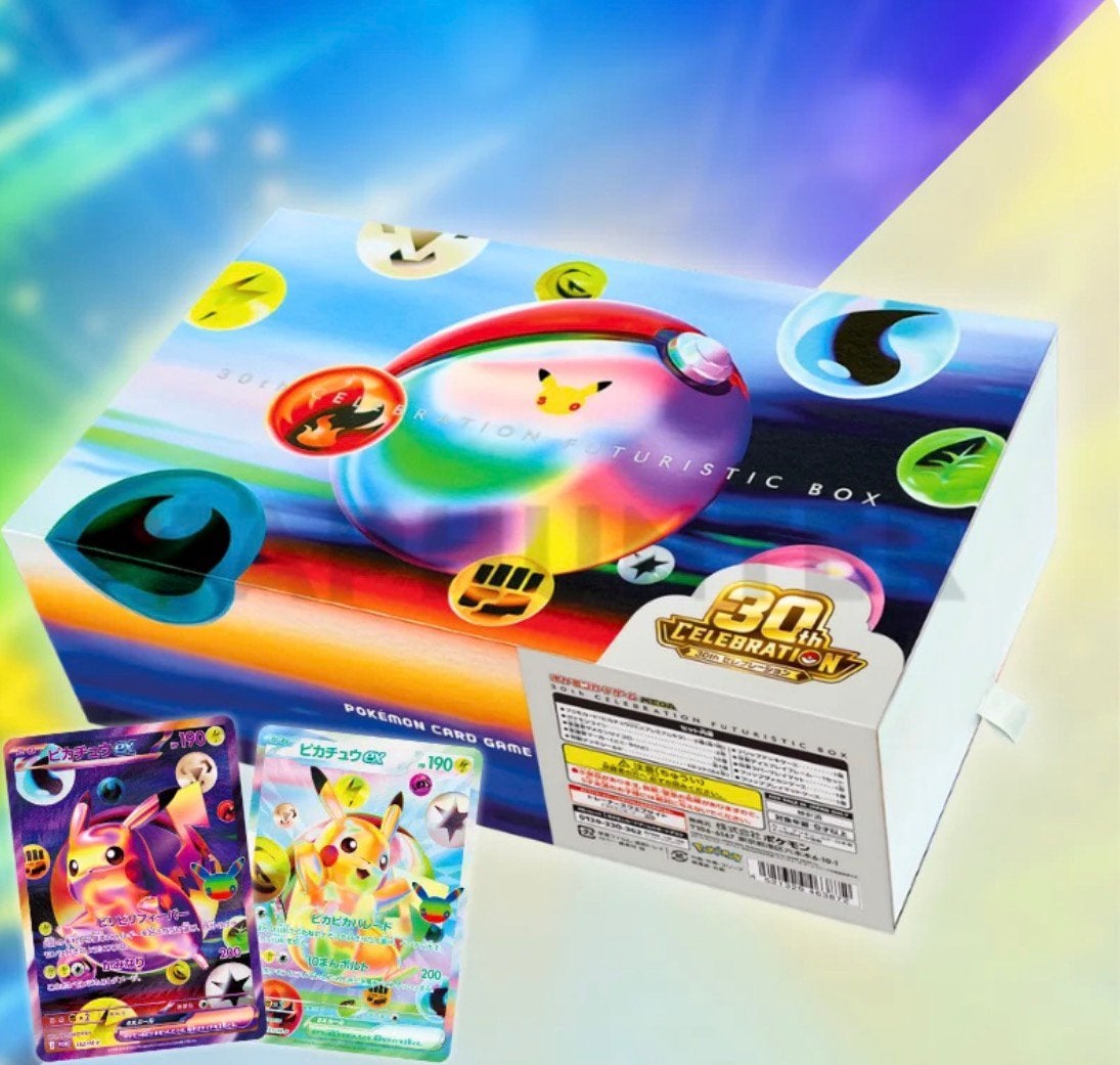 Pokémon 30th Celebration Futuristic Box – Factory Sealed, Enlèvement, Neuf, Booster box, Foil