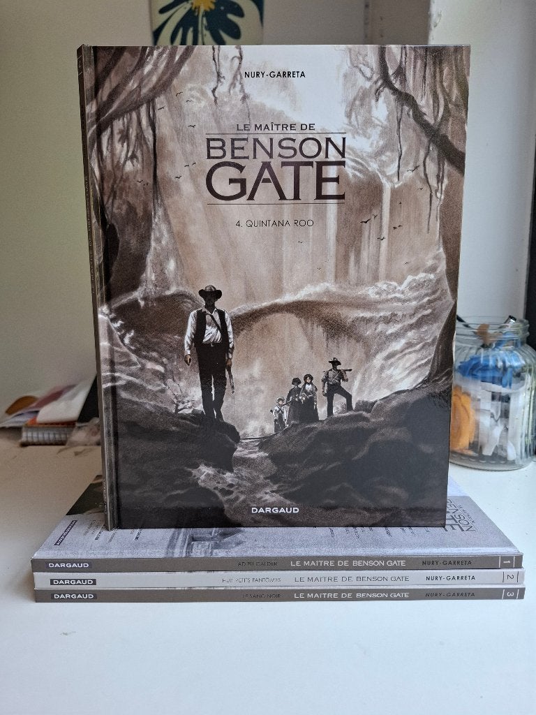 LE MAITRE DE BENSON GATE TOMES 1 à 4 SERIE COMPLETE TOUS EO!, Série complète ou Série, Enlèvement ou Envoi, Comme neuf
