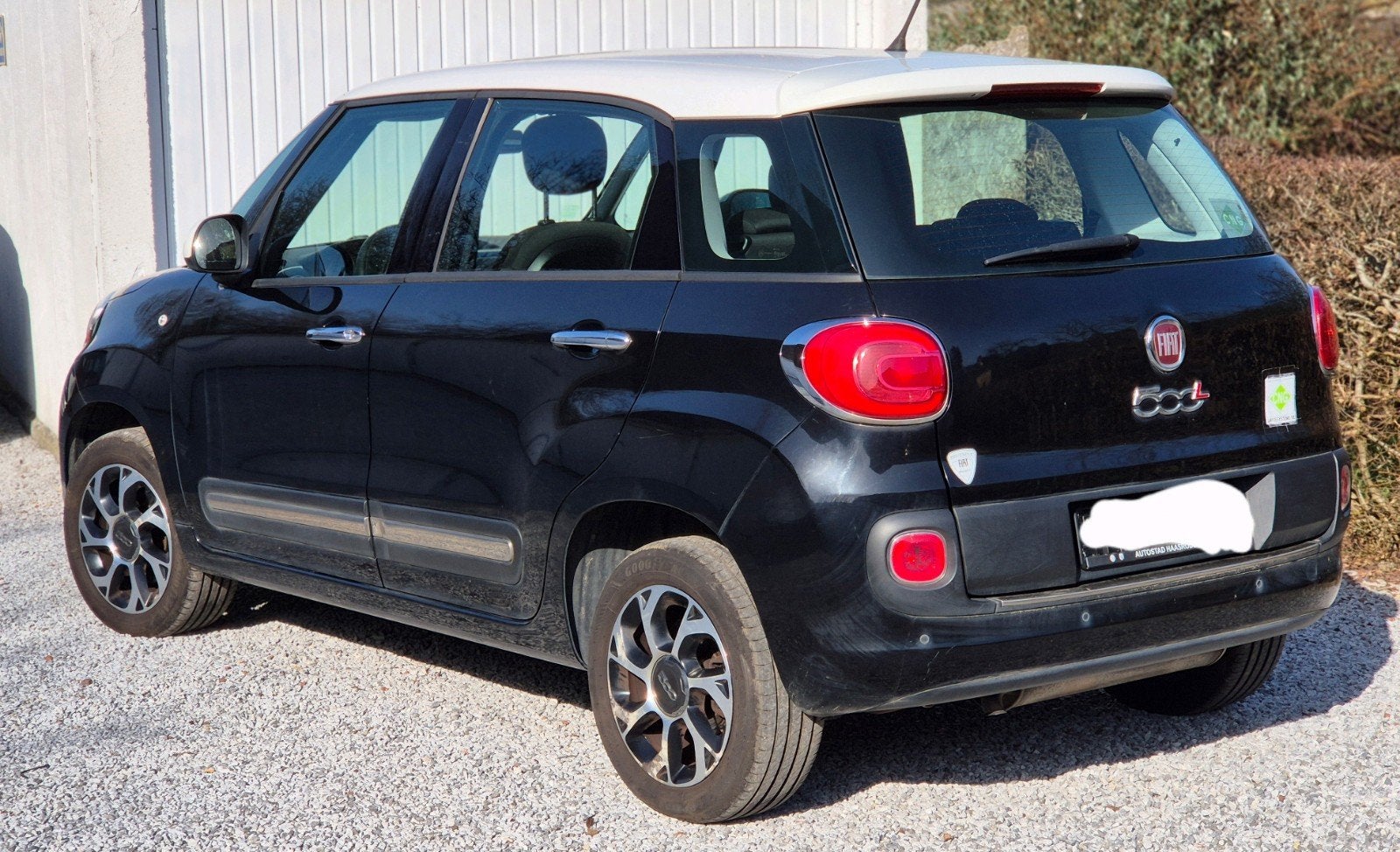 Fiat 500L CNG BENZ 1prop clima 2017.180mkm 5900€ ctok, Cuir, Euro 6, Boîte manuelle, 5 portes