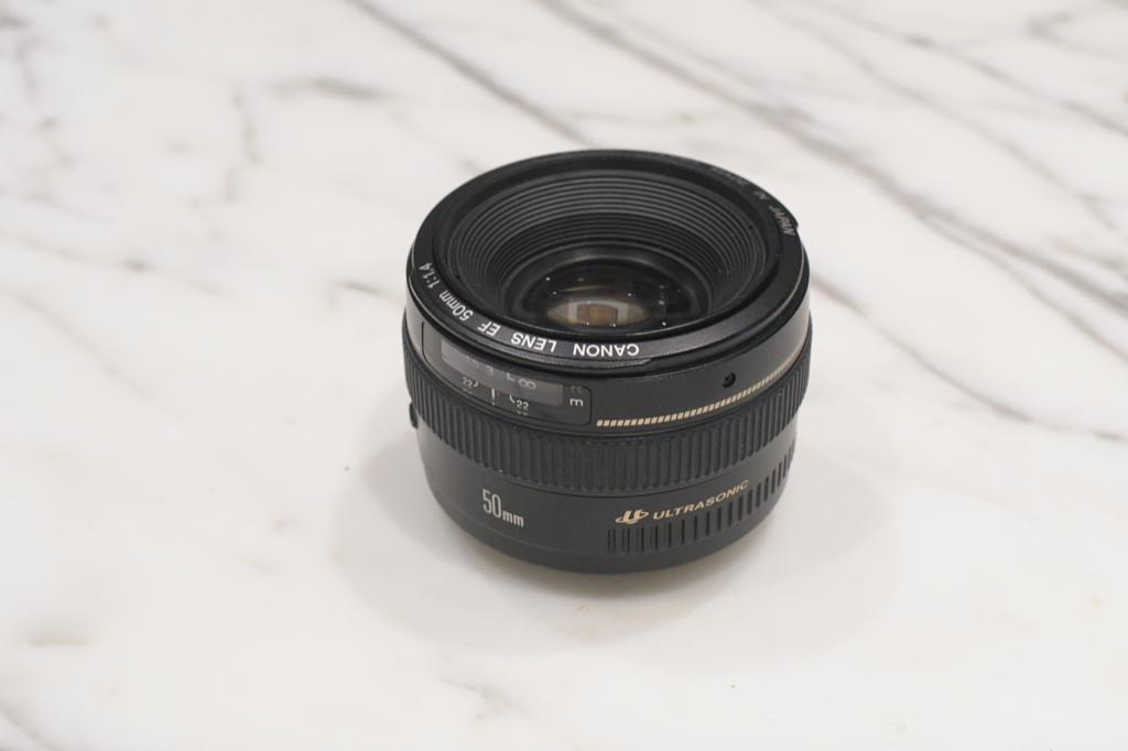 Canon 50mm/ f1:1.4 USM, Ophalen of Verzenden, 1980 tot heden, Lens of Lenzen