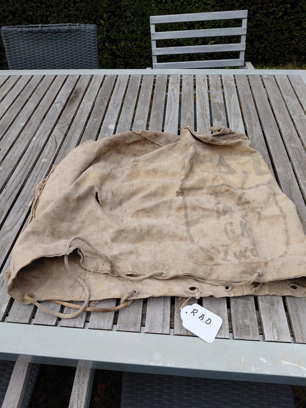 RAD zak voor linen.Duits, Collections, Objets militaires | Seconde Guerre mondiale, Enlèvement ou Envoi