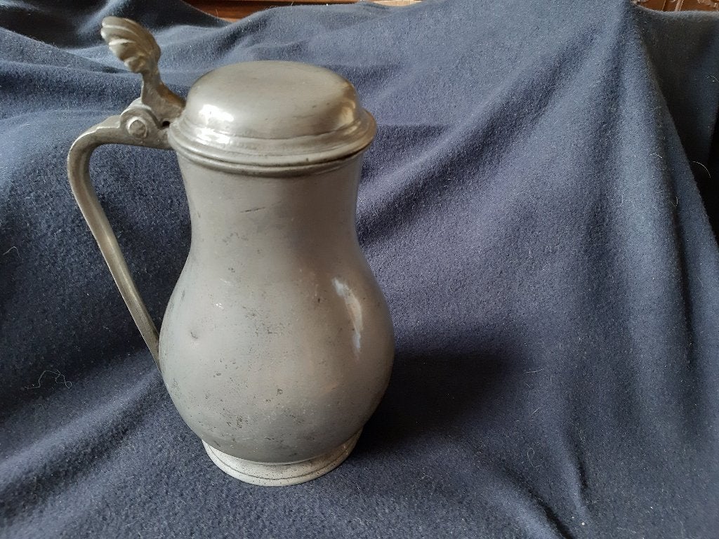 Pot en étain 19ème, Ophalen of Verzenden