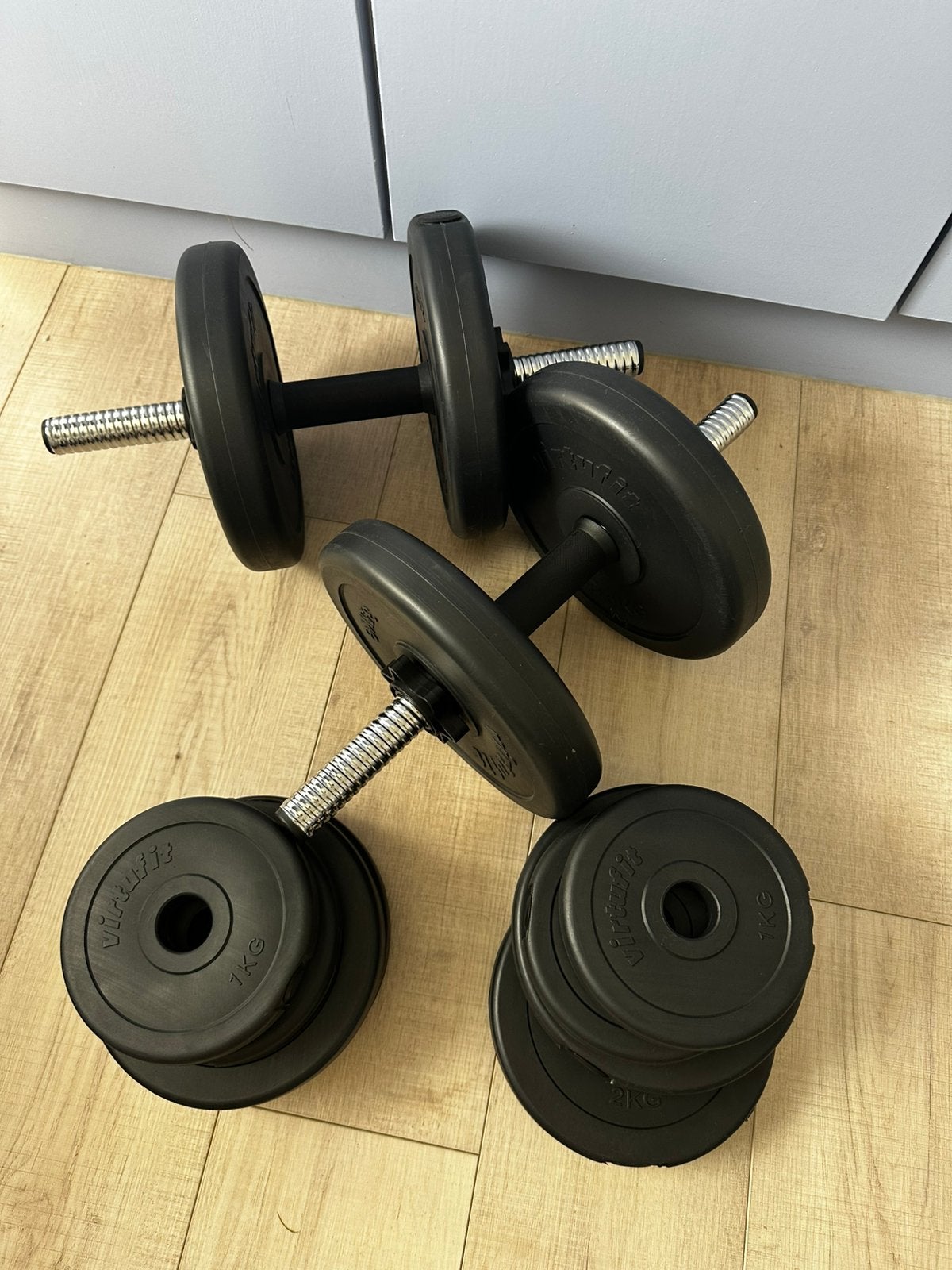 Gewichten tot 14 kg per dumbbell, Enlèvement, Neuf, Haltère