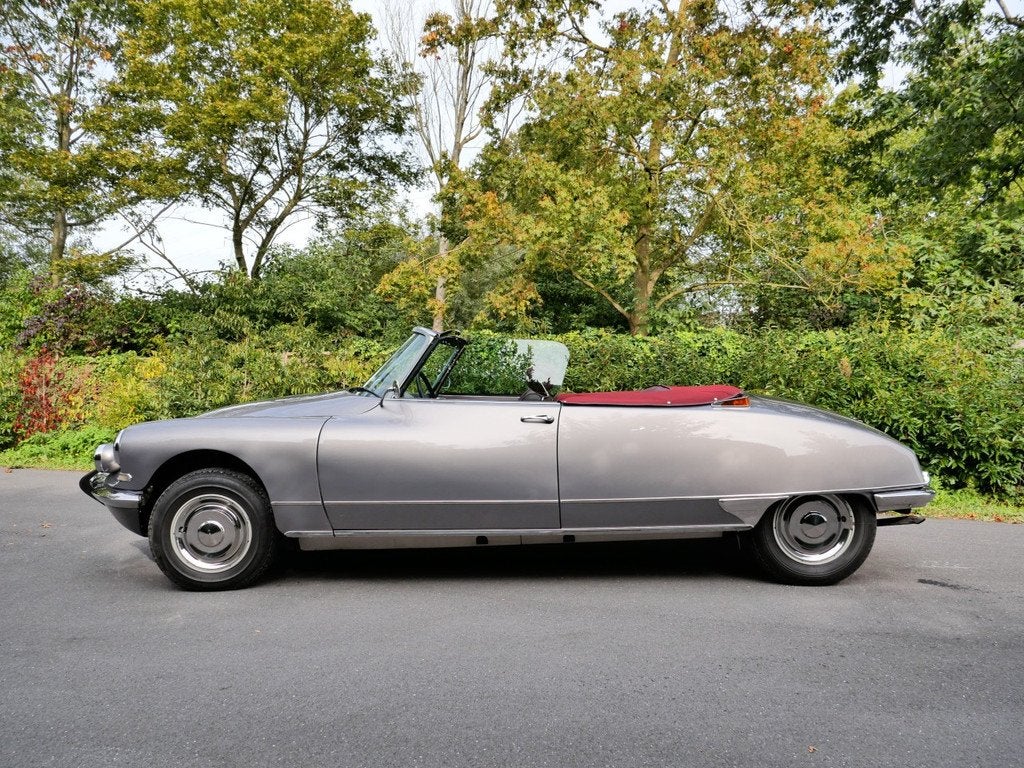 Citroën DS DS21 Cabrio (année de construction 1974), Autos, Cuir, Argent ou Gris, Achat, 87 kW