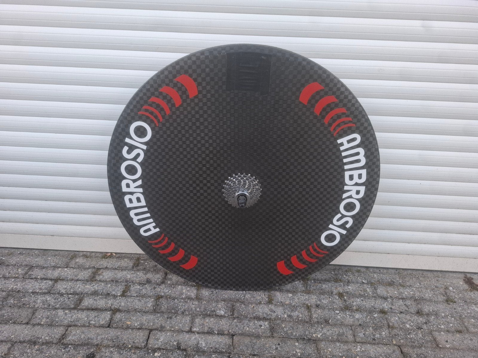 Ambrosio full carbon TT dicht achterwiel, Fietsen en Brommers, Fietsonderdelen, Ophalen