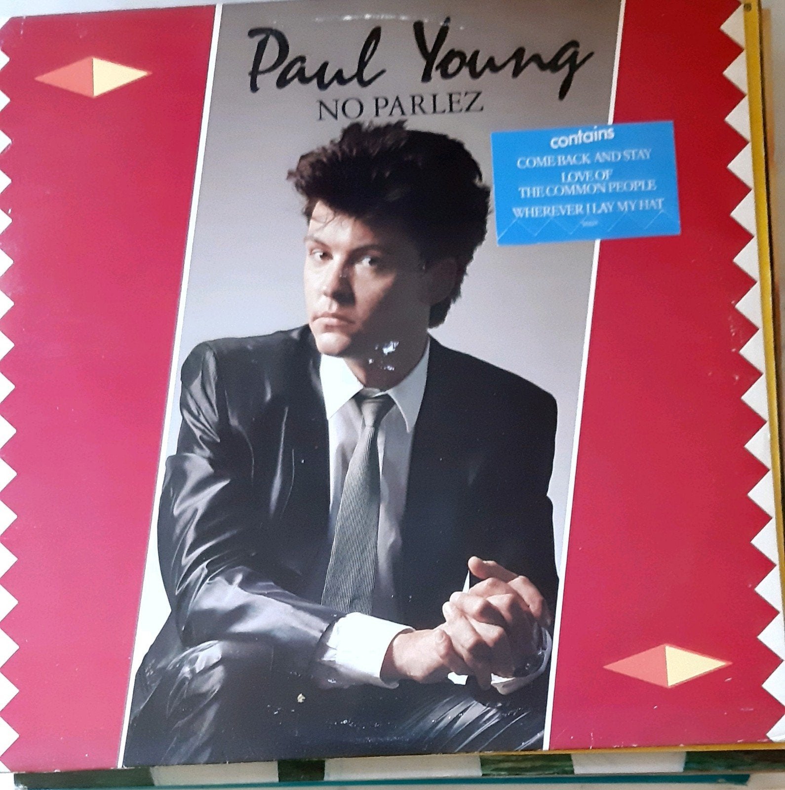 vinyl, LP PAUL YOUNG, NO PARLEZ, Enlèvement ou Envoi, Utilisé