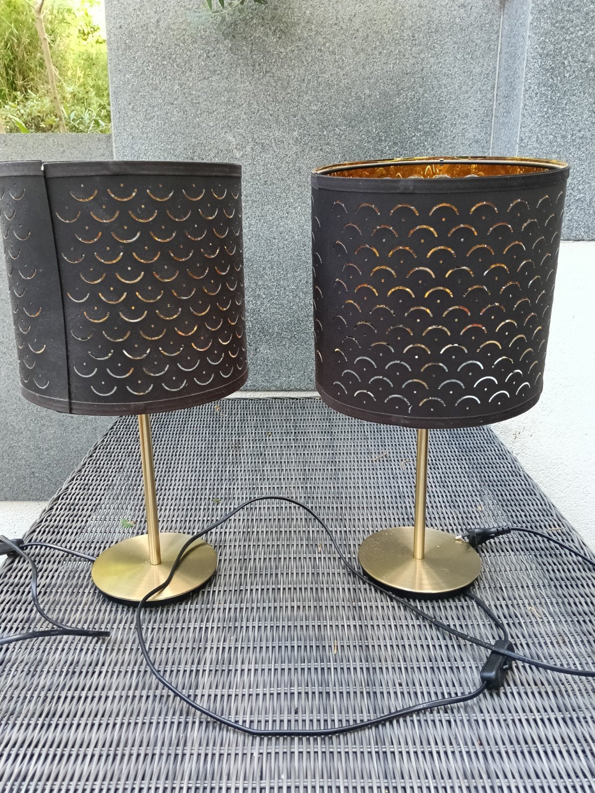 Paire de lampes, Maison & Meubles, Lampes | Lampes de table, Enlèvement