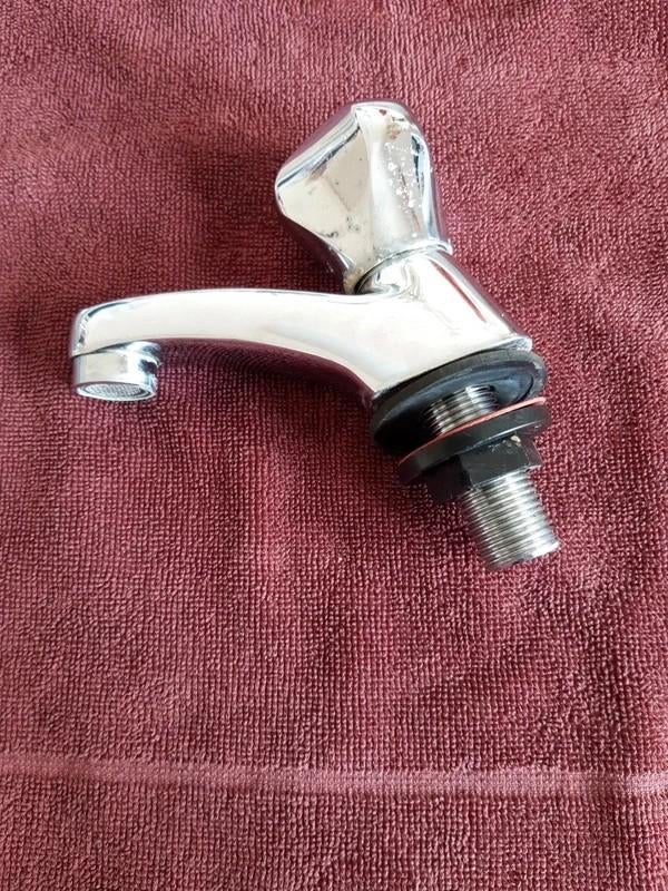 robinet d'eau froide, Bricolage & Construction, Enlèvement ou Envoi, Utilisé, Inox, Robinet