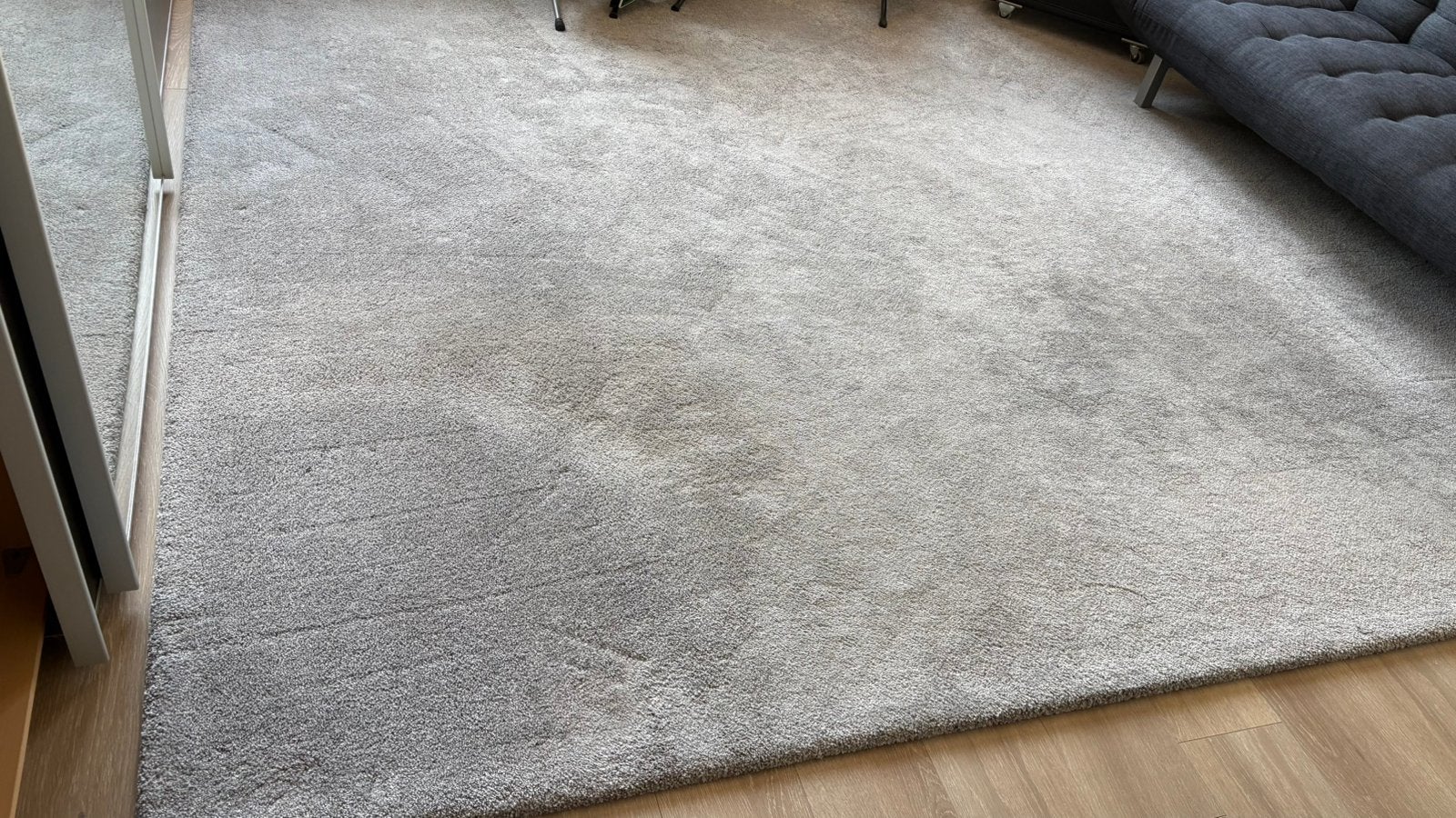 Grand tapis gris clair 300x350, Maison & Meubles, Ameublement | Revêtements de sol, Comme neuf, Enlèvement
