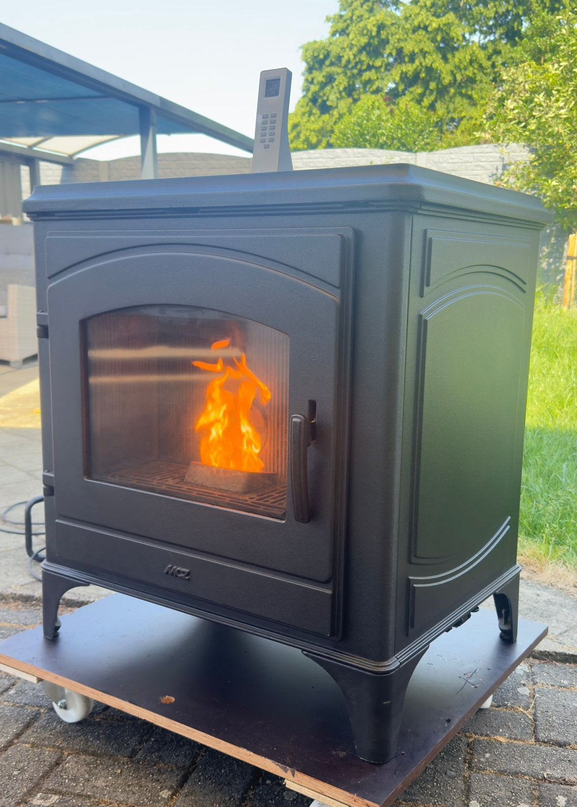 Poêle à granulés MCZ DECÒ Air 8 M1+ avec wifi/télécommande, Maison & Meubles, Poêles, Enlèvement, Comme neuf, Poêle à granulés