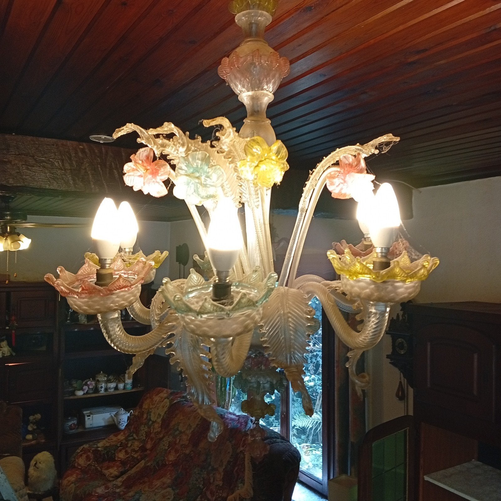 Lustre Murano, Antiquités & Art, Enlèvement