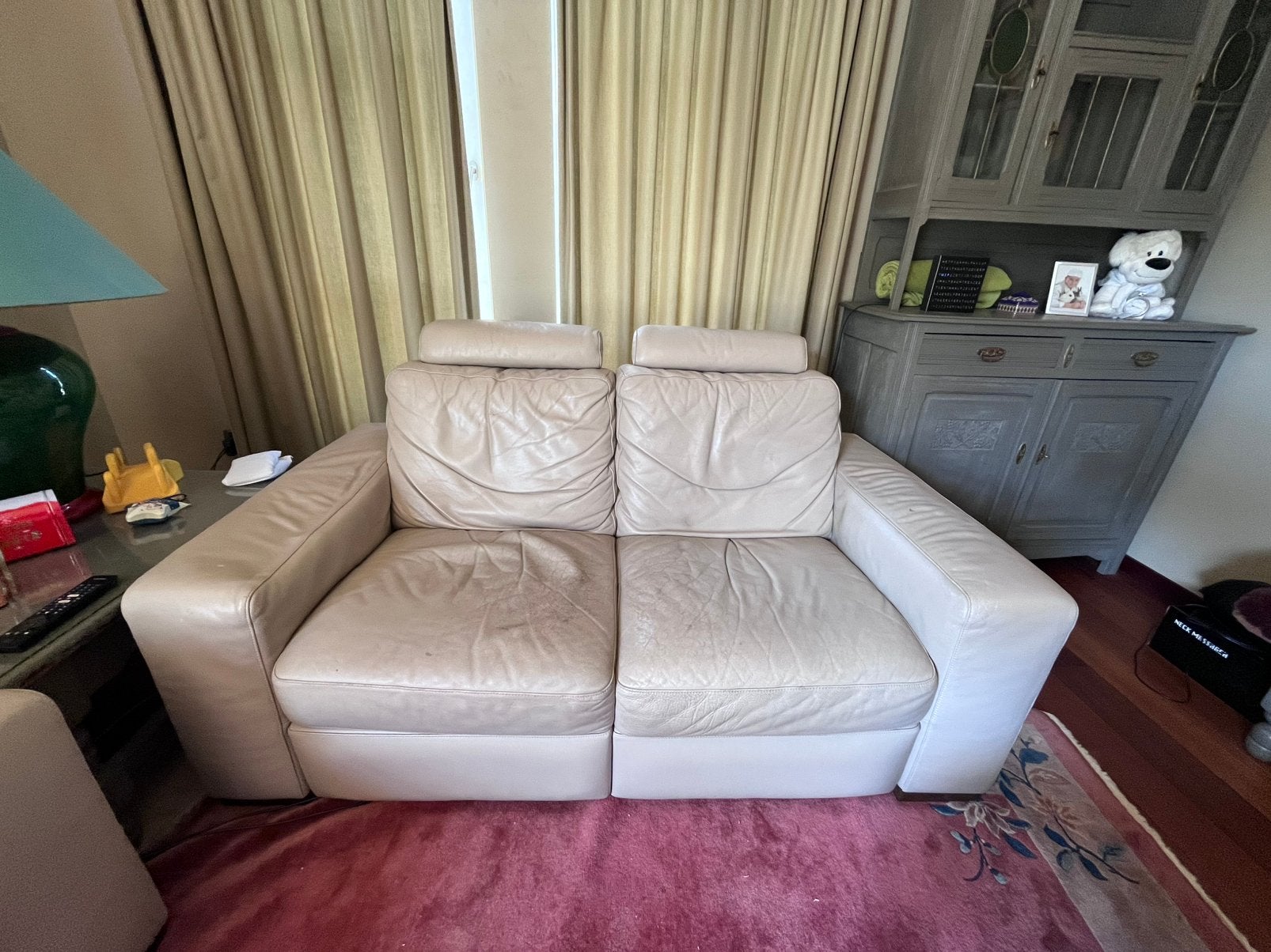 GRATIS zetels, Ophalen, Gebruikt, 150 tot 200 cm, Rechte bank