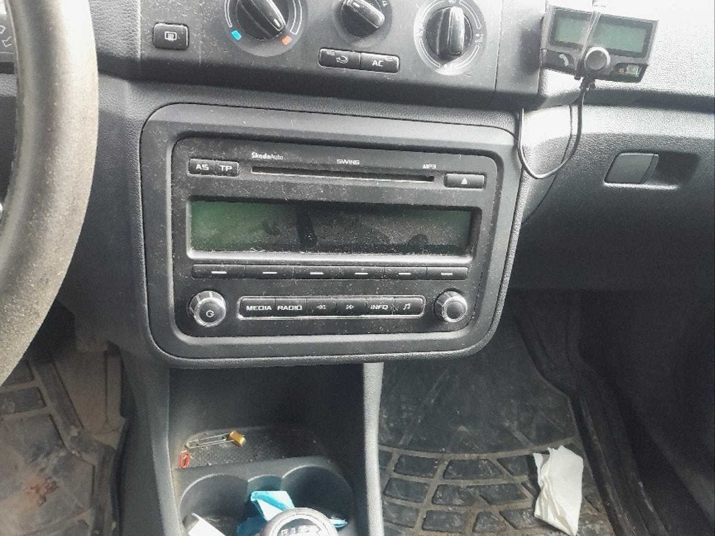 2012 Skoda Fabia, Auto's, Euro 5, Gebruikt, Overige brandstoffen, Bedrijf