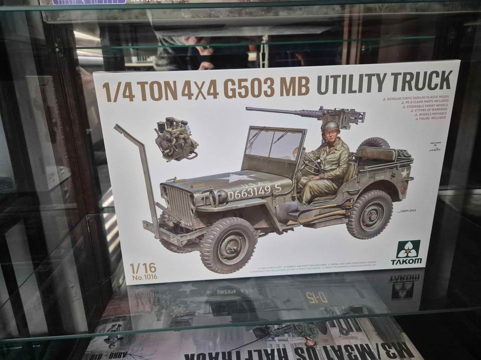 1/4 ton 4x4 g503 MB utility truck 1/16, Enlèvement, Neuf
