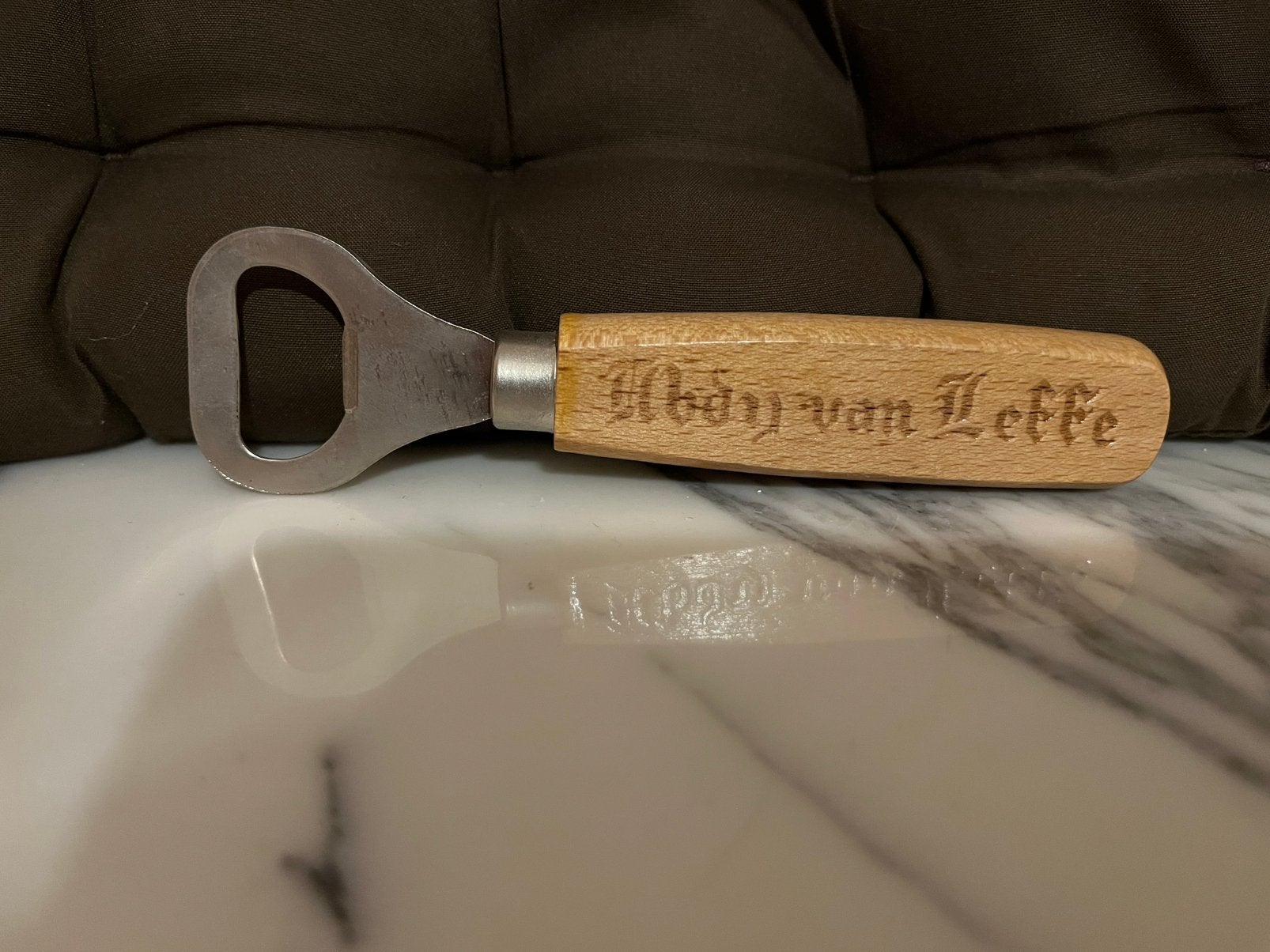 Flessenopener Leffe, Ophalen, Gebruikt, Flesopener