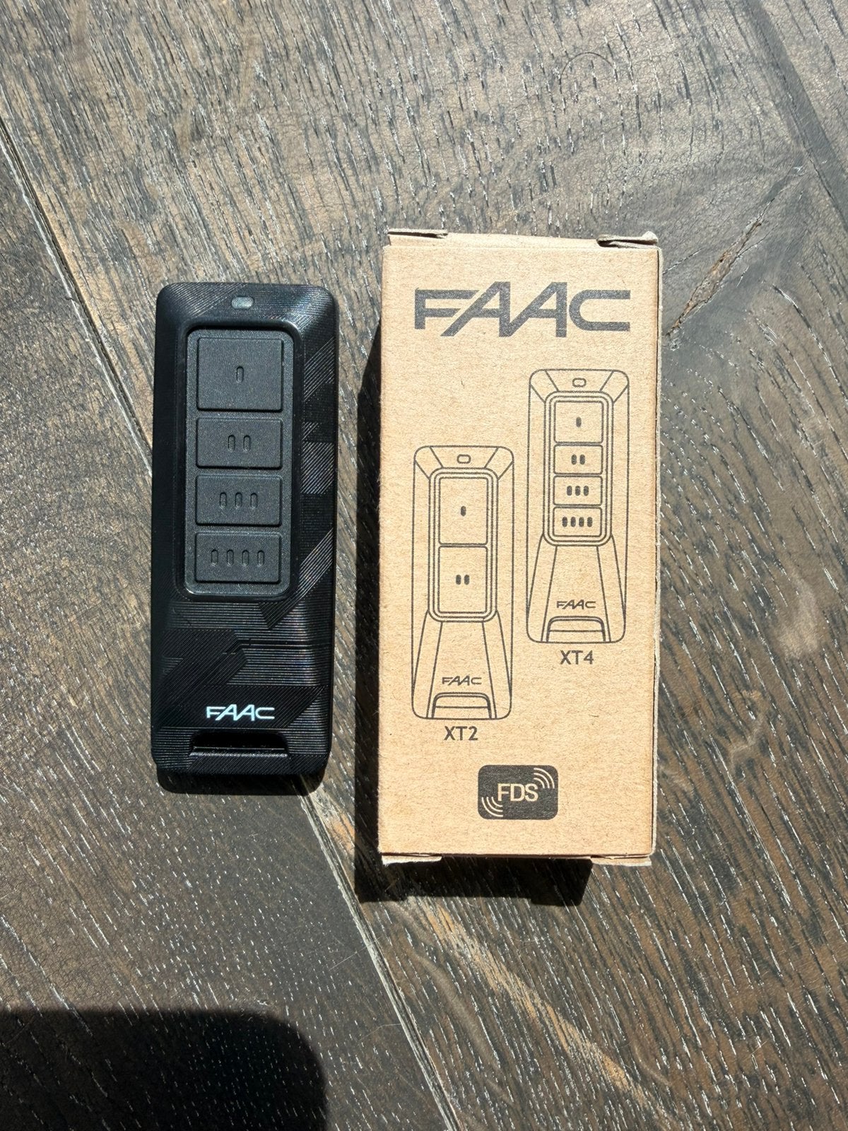 Afstandsbediening (poort garage, hek) FAAC XT4 FDS 433-868, Ophalen of Verzenden, Zo goed als nieuw