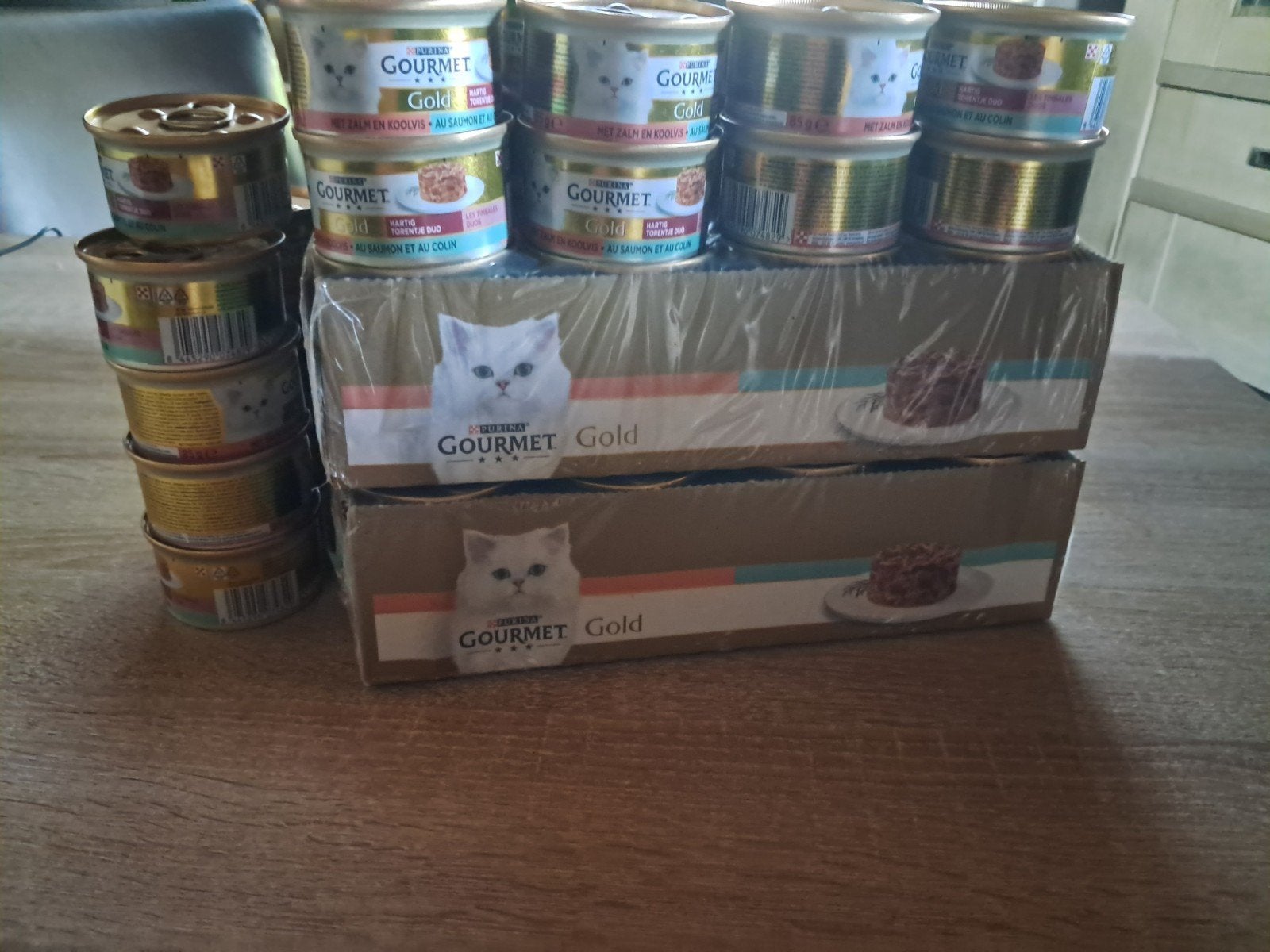 Purina natvoer te koop, Dieren en Toebehoren, Dierenvoeding, Ophalen, Kat