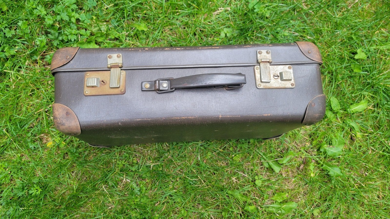 Vintage reiskoffertje, Ophalen