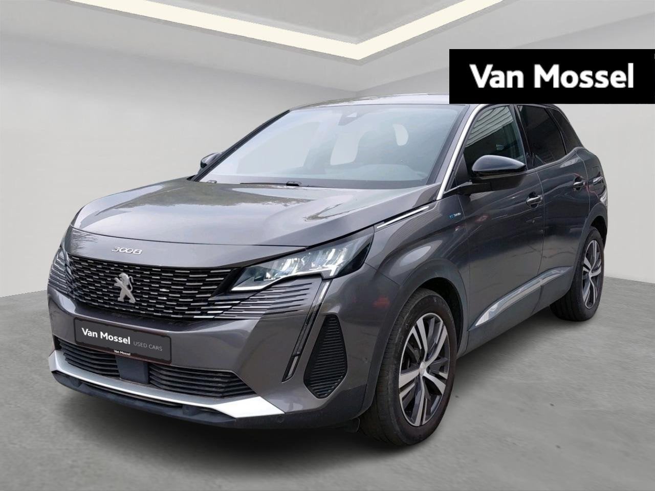 Peugeot 3008 Hybrid 225 e-Auto8 Allure Pack (automatique), Argent ou Gris, 1250 kg, Entreprise, 7 places